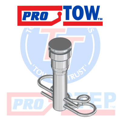 PRO-TOW 25mm Blank Pin With No Ball For Use With JAW-2B-WB