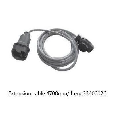 4.7m long extension cable (To be used with CON-50400517C)